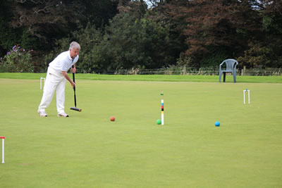 Peter Cutting(CWLL) Pegging out Green & Brown to win 26-3